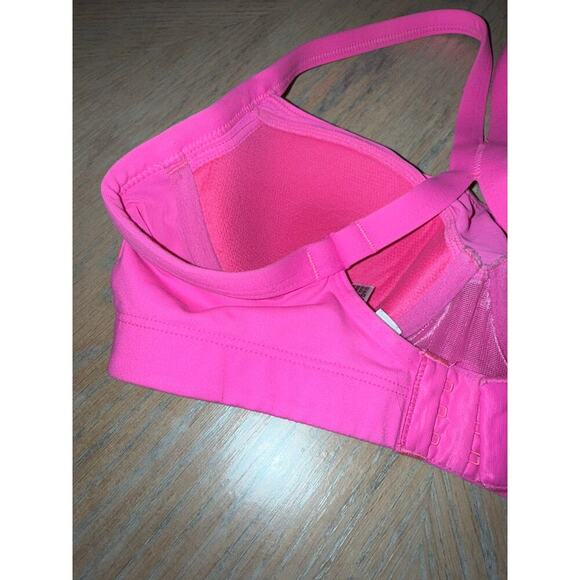 VSX Victoria’s Secret hot pink sports bra size 32C - Picture 3 of 7